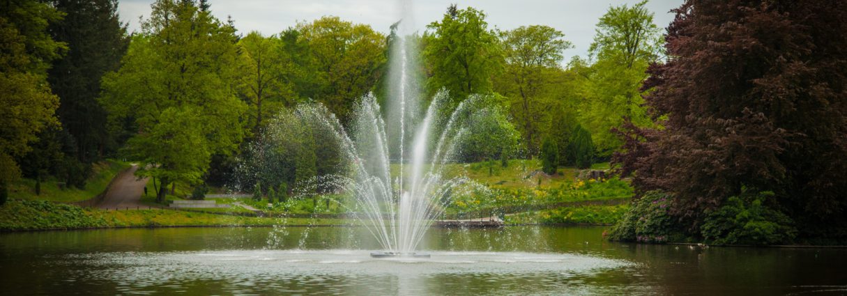 Auga drijvende fontein Berg en Bos
