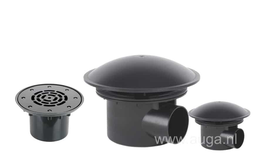 Auga Aanleggen Vijver Bodemafvoer En Wandoorvoeren Bodemdrain