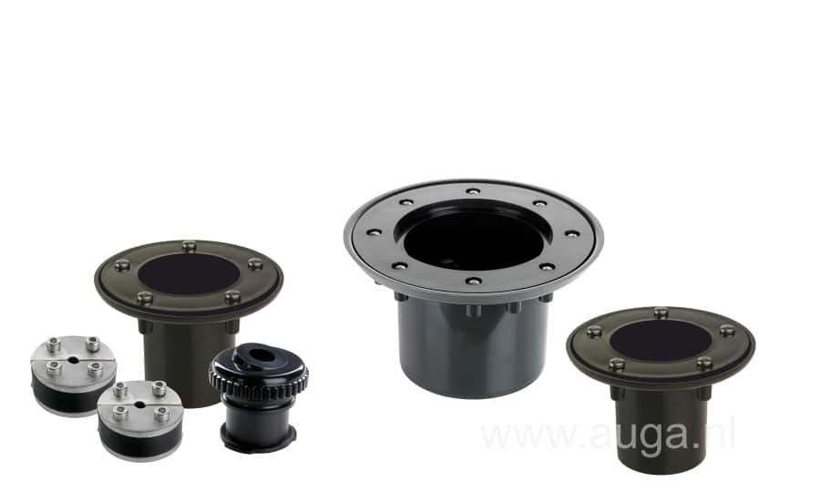 Auga Aanleggen Vijver Bodemafvoer En Wandoorvoeren Wanddoorvoer