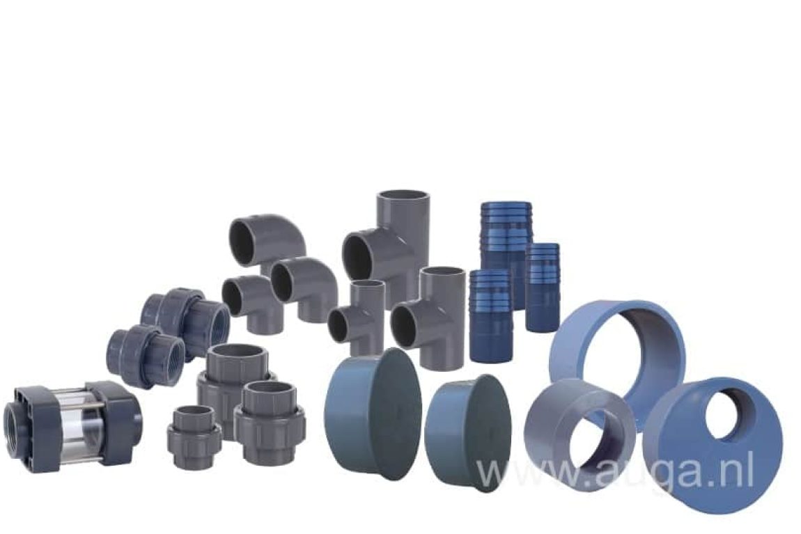 Auga Aanleggen Installatiemateriaal PVC Koppelingen