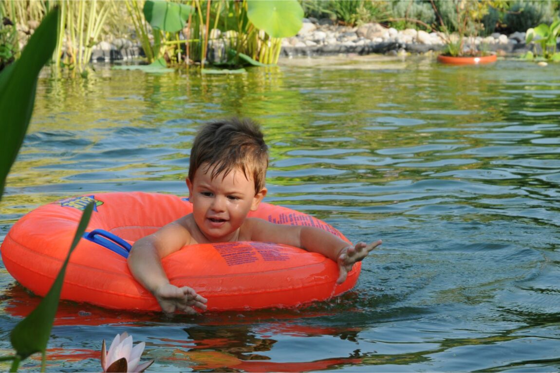 Building a swimming pond