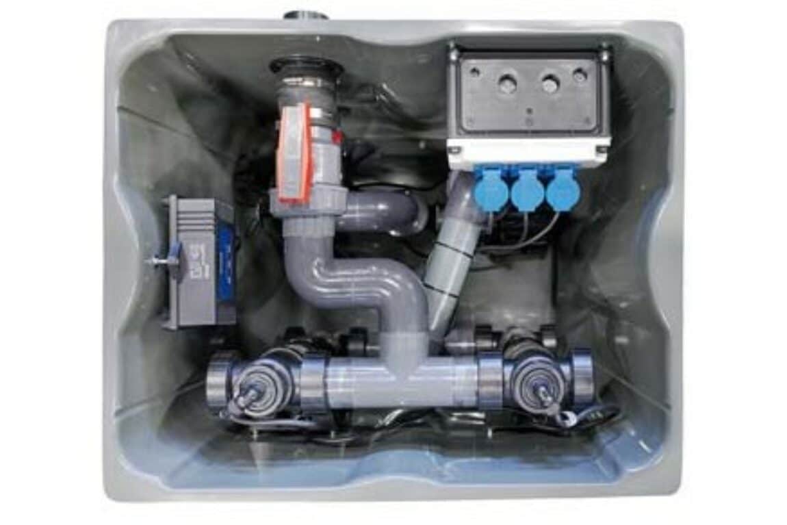 AUGA AquaTec Techniekput Met UV C Apparaten Serie UV