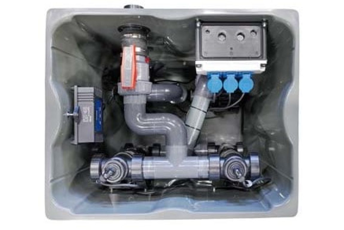 AUGA AquaTec Techniekput Met UV C Apparaten Serie UV