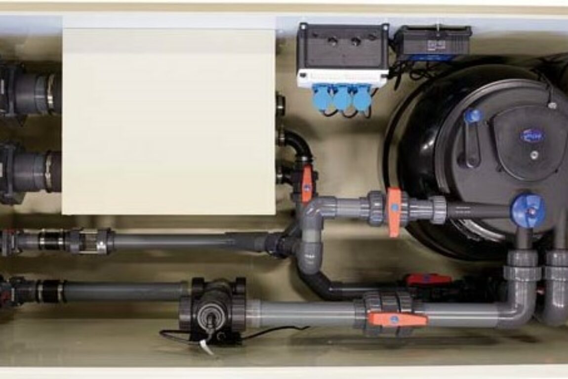 AquaTec Techniekput Met Boogzeef En Drukfilter Serie BD