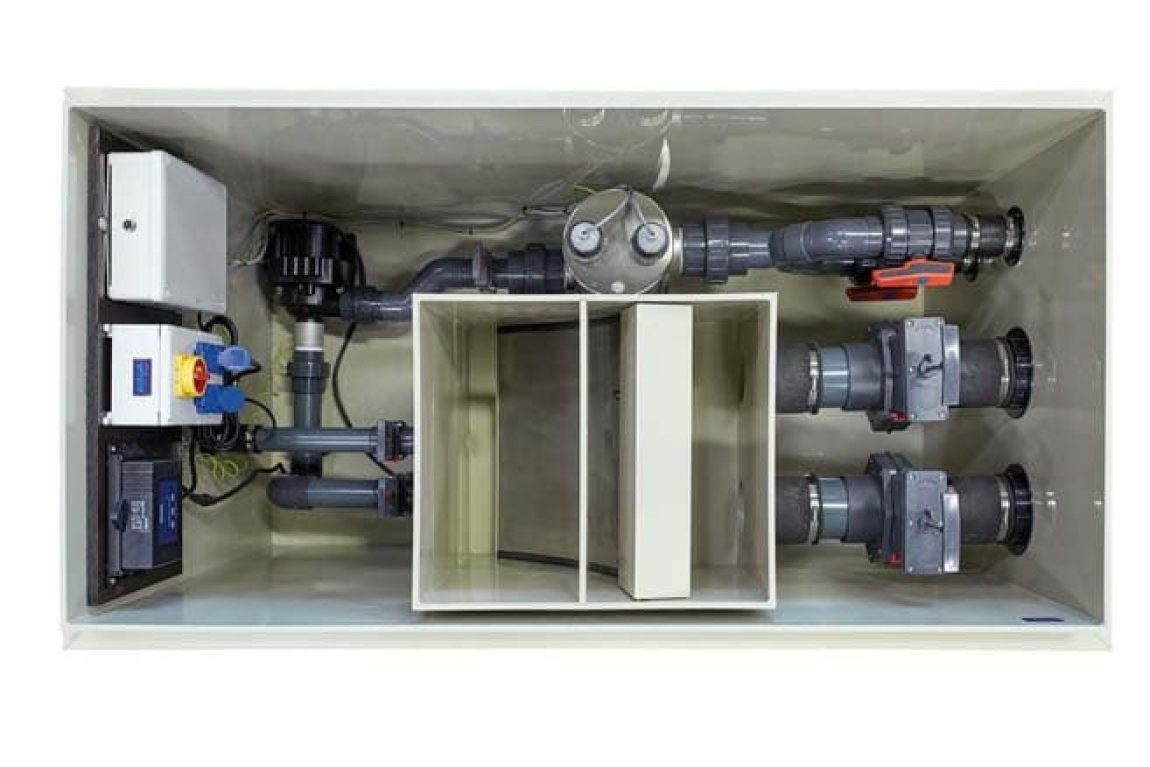 AUGA AquaTec Techniekput Met Boogzeef Serie B