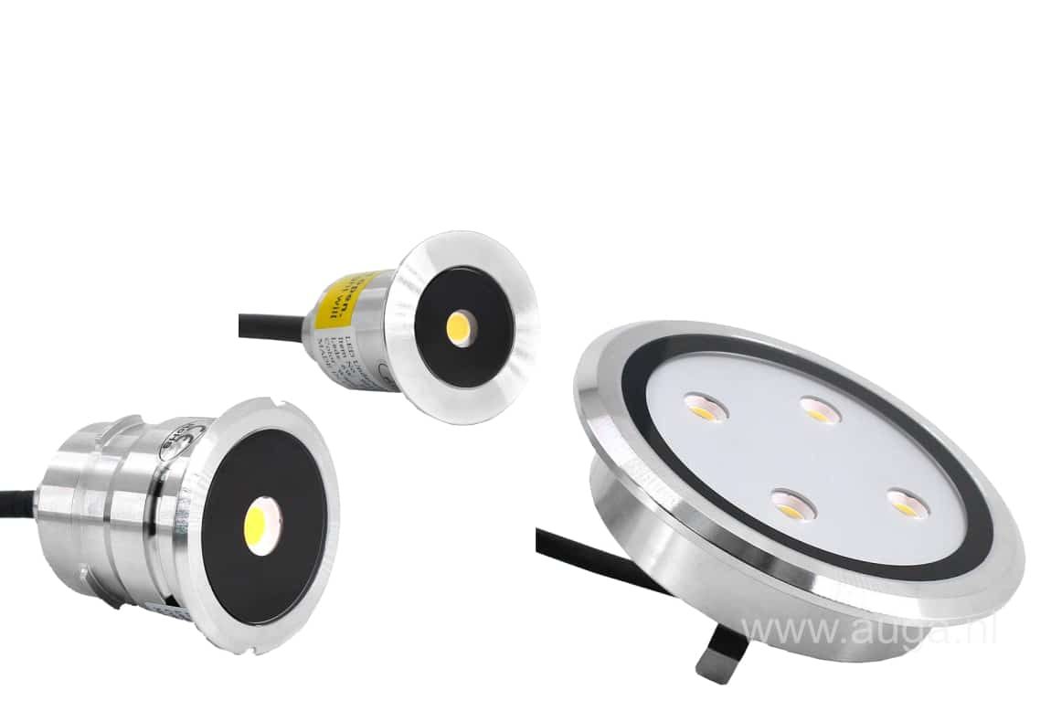 AUGA Belichten Vijververlichting Inbouwverlichting IDX Spots WarmWit