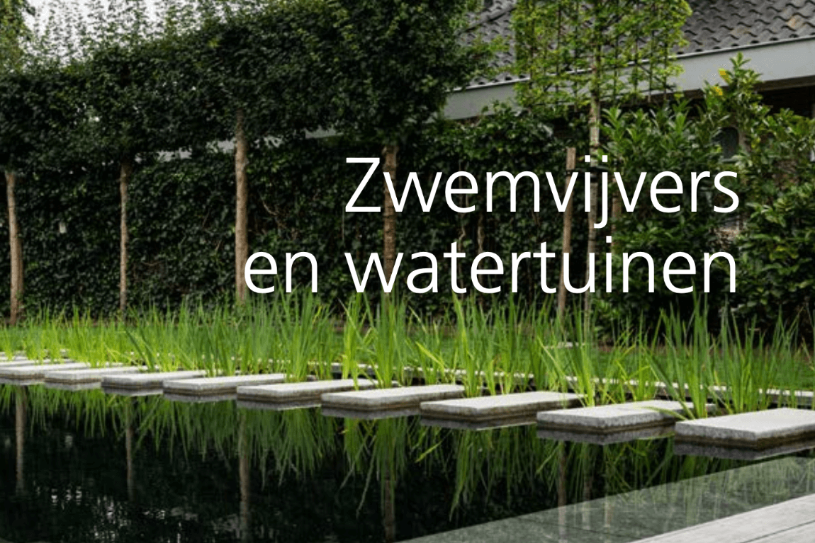 Nieuwe brochure voor de vijverspecialisten