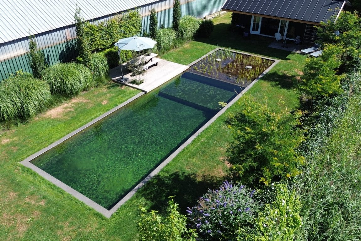 Natuurlijk zwemmen in eigen tuin